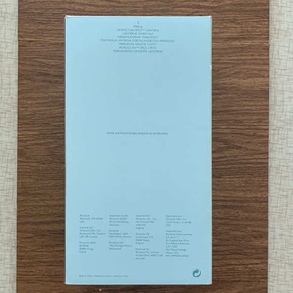 RETIRED Vintage PartyLite P9316 Moroccan Spice Lantern and 12 assorted tealights - Picture 9 of 12